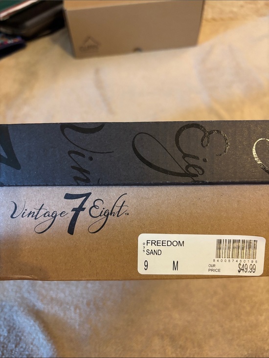 Vintage 7 Eight Shoes - Vintage 7Eight 'Freedom' Shoe - Neutral Sand
